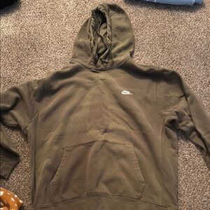 Nike Men's Olive Hoodie